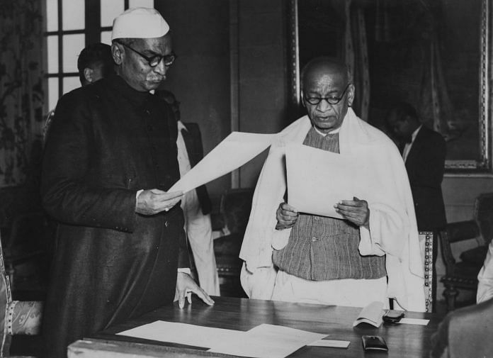 Rajendra Prasad And Sardar Vallabhbhai Patel