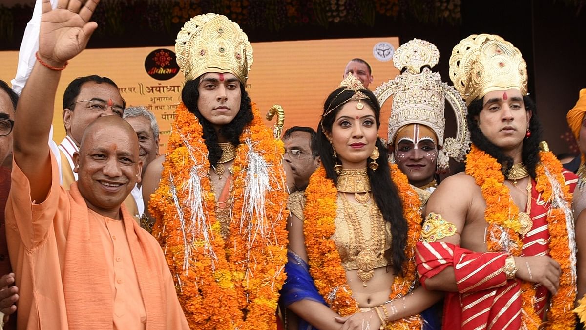 Yogi Adityanath Celebrates Biggest Deepotsav In Ayodhya