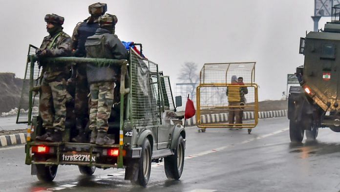News on soldier near suicide bomb attack site in pulwama