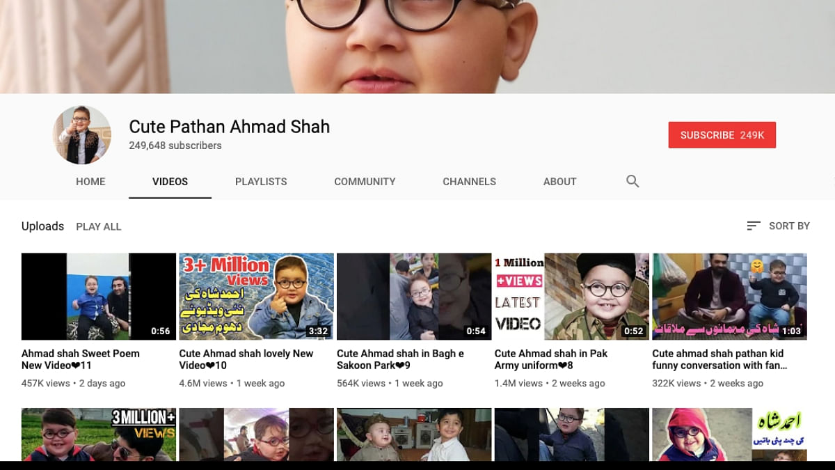 ahmad shah youutbe channel