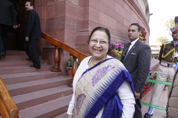latest news on sumitra mahajan