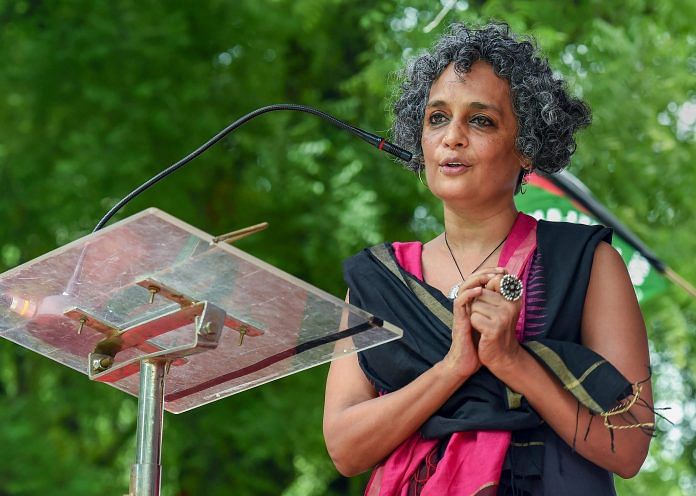 news on arundhati roy