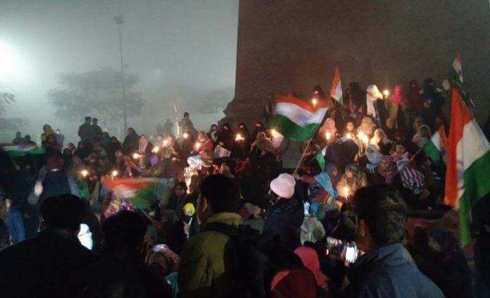news on caa protest lucknow