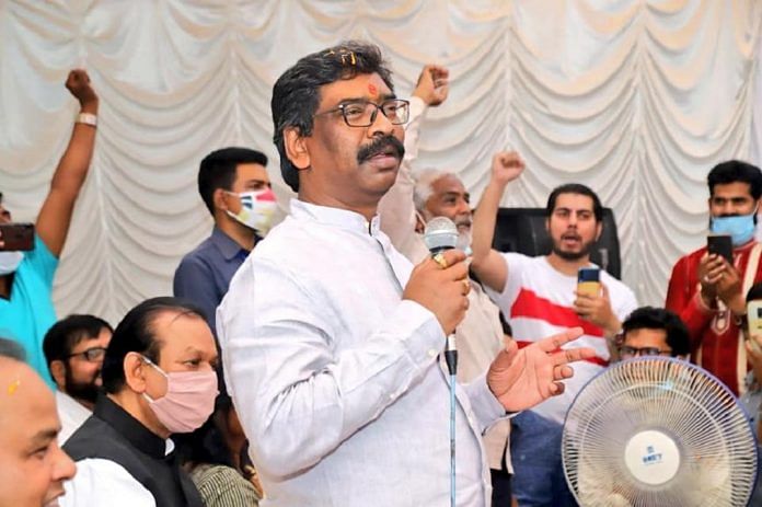 झारखंड के मुख्यमंत्री हेमंत सोरेन | फोटो: स्पेशल अरेंजमेंट