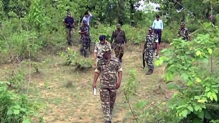छत्तीसगढ़ में सुरक्षा बल | प्रतीकात्मक तस्वीर | एएनआई