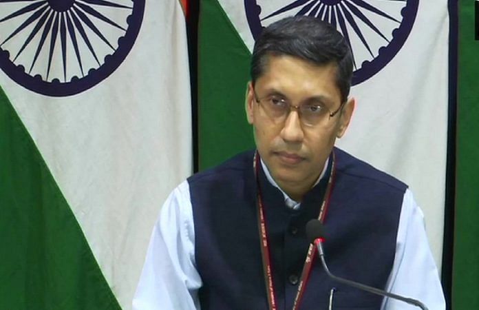 विदेश मंत्रालय के प्रवक्ता अरिंदम बागची | ANI