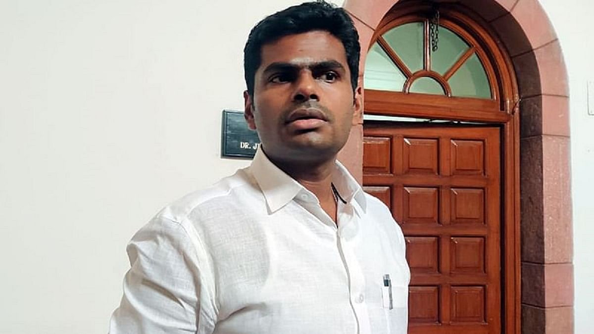तमिलनाडु भाजपा प्रमुख के अन्नामलाई की फाइल फोटो | एएनआई