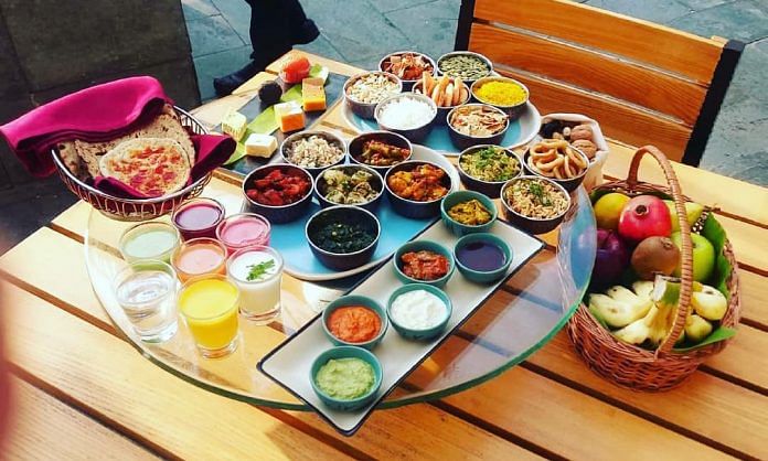 Indian Thaali Food
