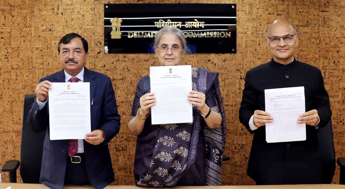 Delimitation Commission signs the final order for restructuring the Assembly seats in the Union Territory