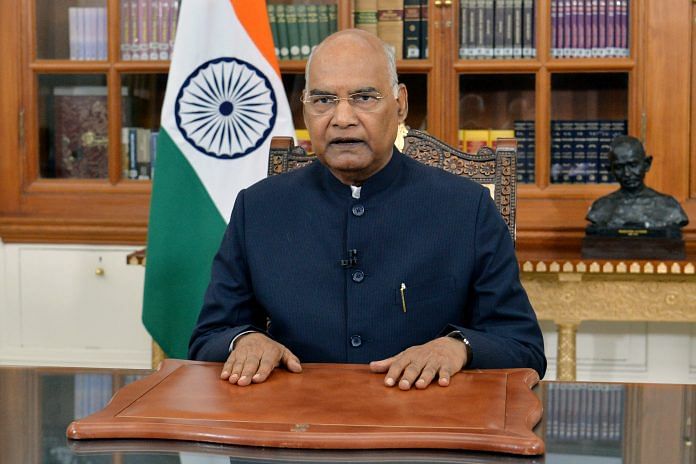 पूर्व राष्ट्रपति रामनाथ कोविंद की फाइल फोटो | एएनआई