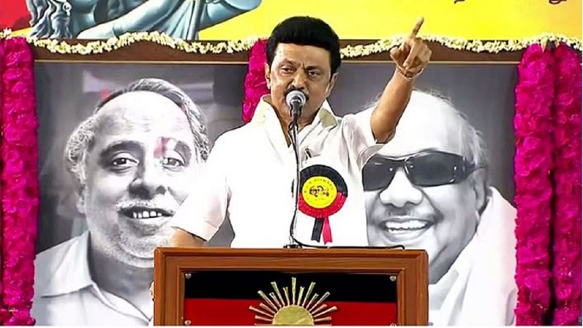 तमिलनाडु के मुख्यमंत्री एम.के. स्टालिन की फाइल फोटो | एएनआई
