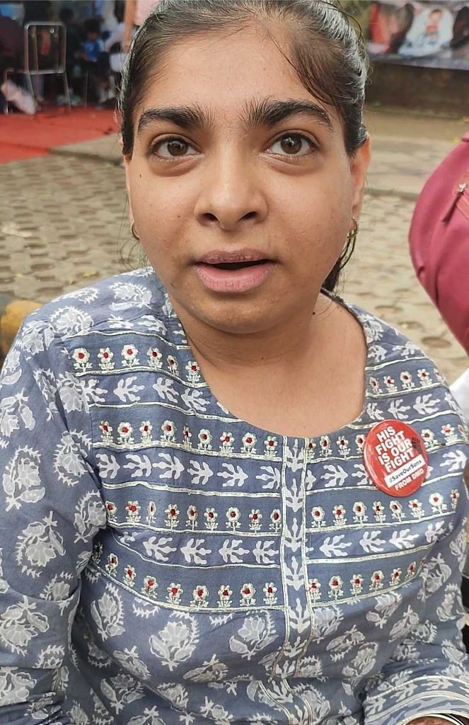 डीएमडी से पीड़ित 28-वर्षीय तरणदीप कौर | फोटो- फाल्गुनी शर्मा, देबदत्ता चक्रबर्ती/दिप्रिंट