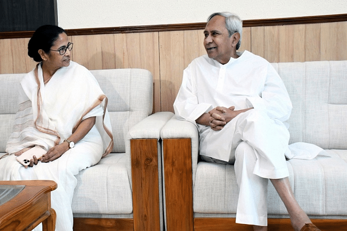 टीएमसी प्रमुख ममता बनर्जी और बीजद अध्यक्ष नवीन पटनायक की फाइल फोटो | एएनआई