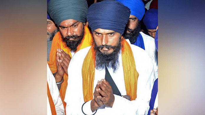 खालिस्तान समर्थक अमृतपाल को पंजाब पुलिस ने रविवार को गिरफ्तार कर लिया | एएनआई