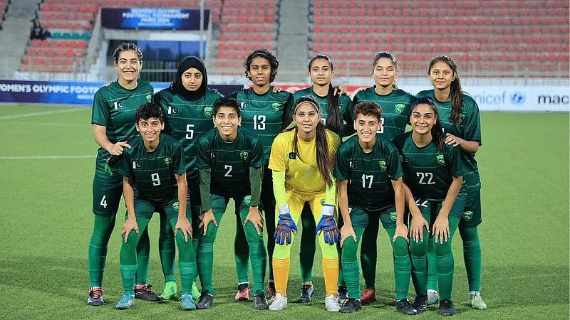 पाकिस्तान महिला फुटबॉल टीम | PFF/ट्विटर