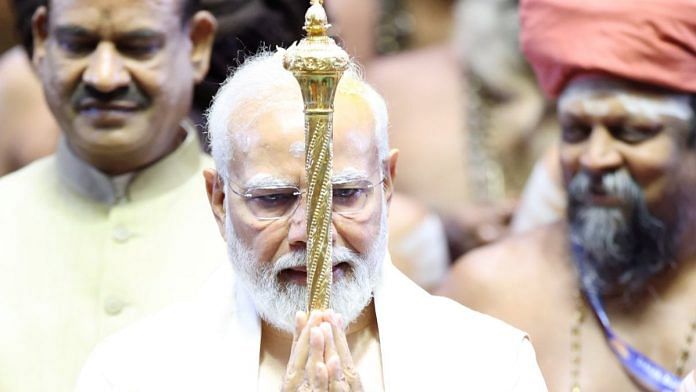 प्रधानमंत्री नरेंद्र मोदी ने रविवार को नए संसद भवन का उद्घाटन किया | ट्विटर/@narendramodi