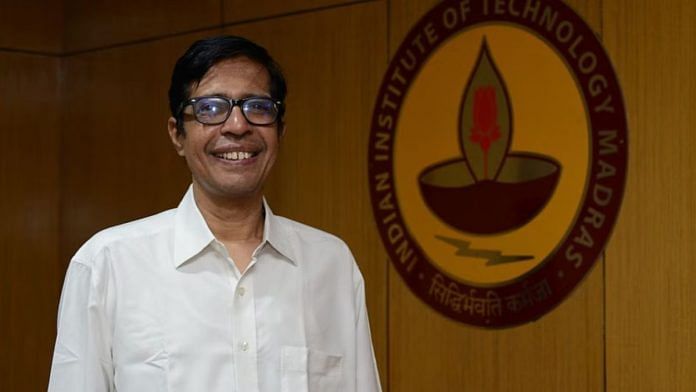 वी. कामाकोटि, भारतीय प्रौद्योगिकी संस्थान मद्रास, चेन्नई के निदेशक | फोटो: आईआईटी-मद्रास