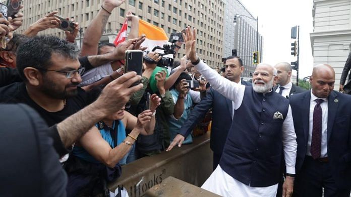 अमेरिका की यात्रा के दौरान प्रधानमंत्री नरेंद्र मोदी | फोटो: फेसबुक/ Narendra Modi