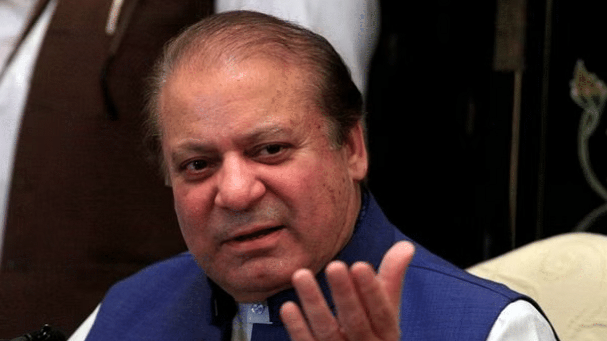 पाकिस्तान के पूर्व प्रधानमंत्री नवाज़ शरीफ | फाइल फोटो/ ANI