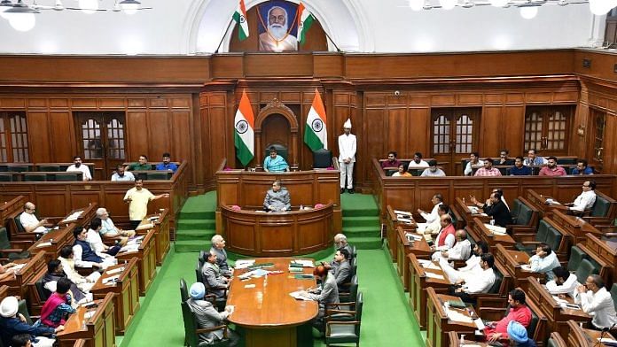 दिल्ली विधानसभा सत्र की प्रतीकात्मक तस्वीर | एएनआई