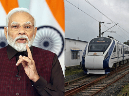 प्रधानमंत्री नरेंद्र मोदी ने रविवार को 11 राज्यों के धार्मिक और पर्यटन स्थलों को जोड़ने वाली नौ ‘वंदे भारत’ ट्रेनों को हरी झंडी दिखाकर रवाना किया | एएनआई