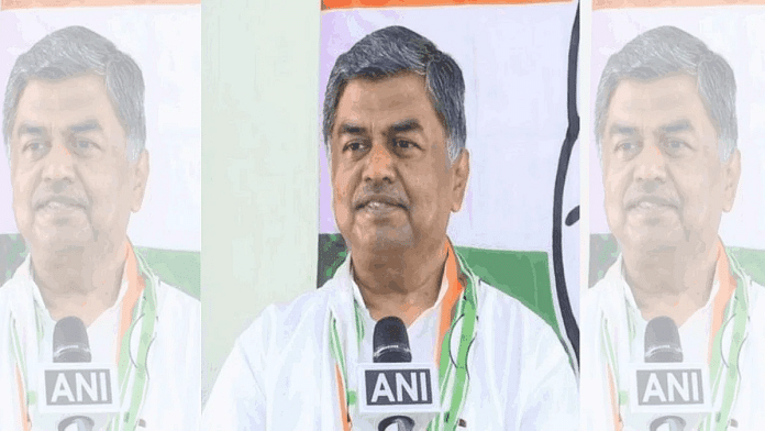कर्नाटक कांग्रेस के वरिष्ठ नेता बी.के. हरिप्रसाद की फाइल फोटो | एएनआई