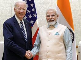 अमेरिका के राष्ट्रपति जो बाइडन और पीएम मोदी की शुक्रवार की मुलाकात की तस्वीर | एक्स/@PMOIndia