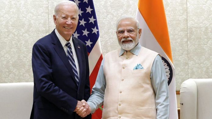 अमेरिका के राष्ट्रपति जो बाइडन और पीएम मोदी | एक्स/@PMOIndia