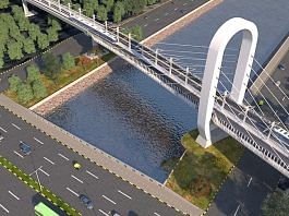 शून्य ब्रिज परियोजना की एक कलाकार की कल्पना | फोटो: MMRDA