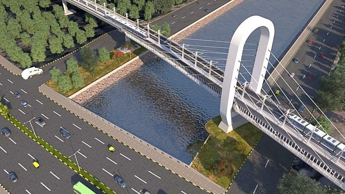 शून्य ब्रिज परियोजना की एक कलाकार की कल्पना | फोटो: MMRDA