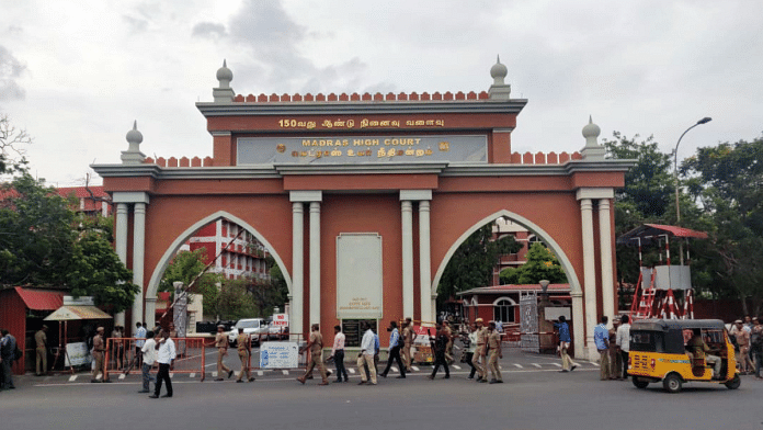 मद्रास हाई कोर्ट की फाइल फोटो | एएनआई
