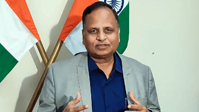 पूर्व स्वास्थ्य मंत्री सत्येन्द्र जैन | एएनआई