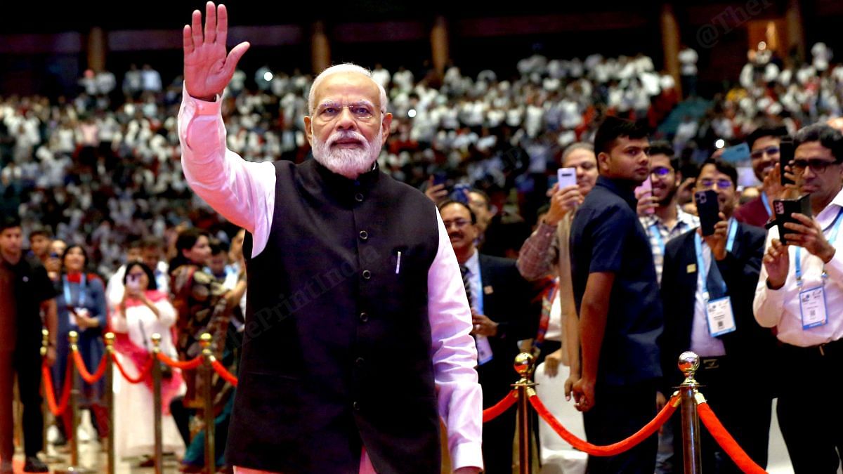 प्रधानमंत्री नरेंद्र मोदी | फोटो: सूरज सिंह बिष्ट/दिप्रिंट