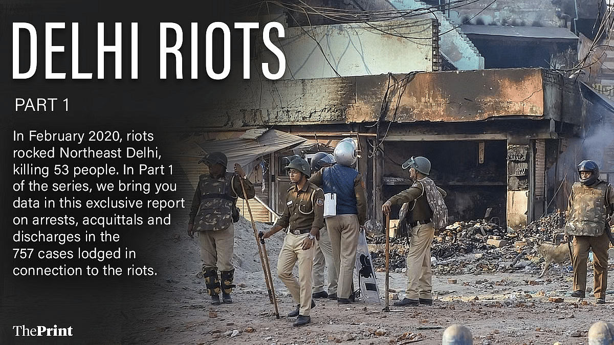 2020 के दंगों के दौरान पूर्वी दिल्ली में तोड़फोड़ किए गए एक पड़ोस की फाइल तस्वीर | पीटीआई