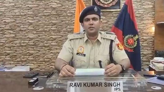 डीसीपी (बाहरी उत्तर) रवि कुमार सिंह | एएनआई