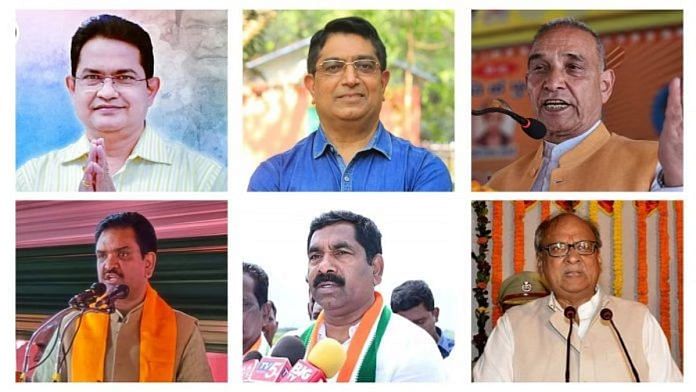 (ऊपर बाएं से दक्षिण) हुमायूं कबीर, भास्कर राव, सत्यपाल सिंह, निखिल कुमार, के.आर. नागराजू और असीम अरुण | तस्वीर क्रेडिट: एक्स/फेसबुक