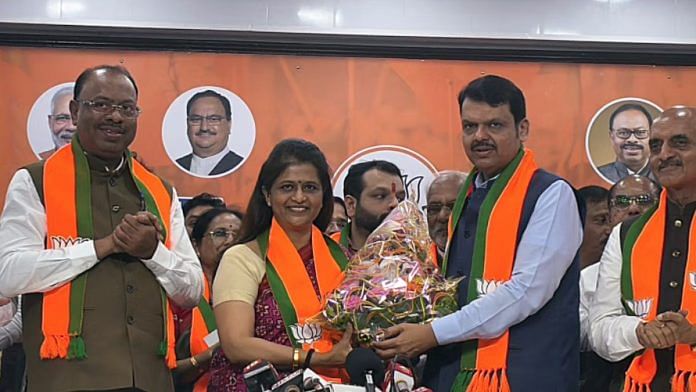 दिग्गज कांग्रेस नेता शिवराज पाटिल की बहू अर्चना पाटिल चाकुरकर बीजेपी में शामिल | प्रतीकात्मक तस्वीर/एएनआई
