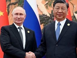 xi Jinping and Vladimir Putin