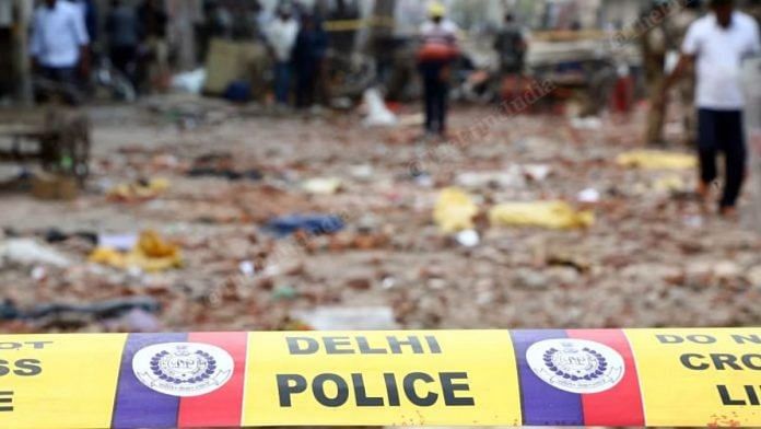 दिल्ली पुलिस की प्रतीकात्मक तस्वीर | फाइल फोटो: सूरज सिंह बिष्ट/दिप्रिंट