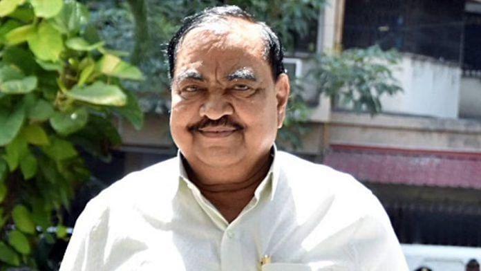 एकनाथ खडसे की फाइल फोटो | एएनआई