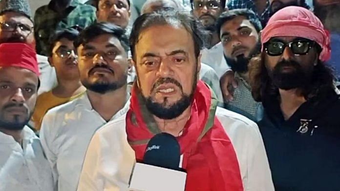 समाजवादी पार्टी के महाराष्ट्र अध्यक्ष अबू आज़मी की फाइल फोटो | एएनआई