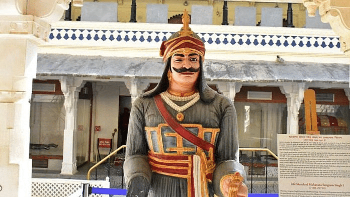 Rana Sanga statue