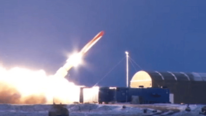 प्रतीकात्मक तस्वीर | 9M730 बुरेवेस्तनिक लॉन्च, मार्च 2018 | विकिमीडिया कॉमन्स