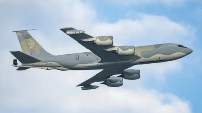 India had last month got its first leased Boeing KC-135 Stratotanker mid-air refueller | Credit: Metrea